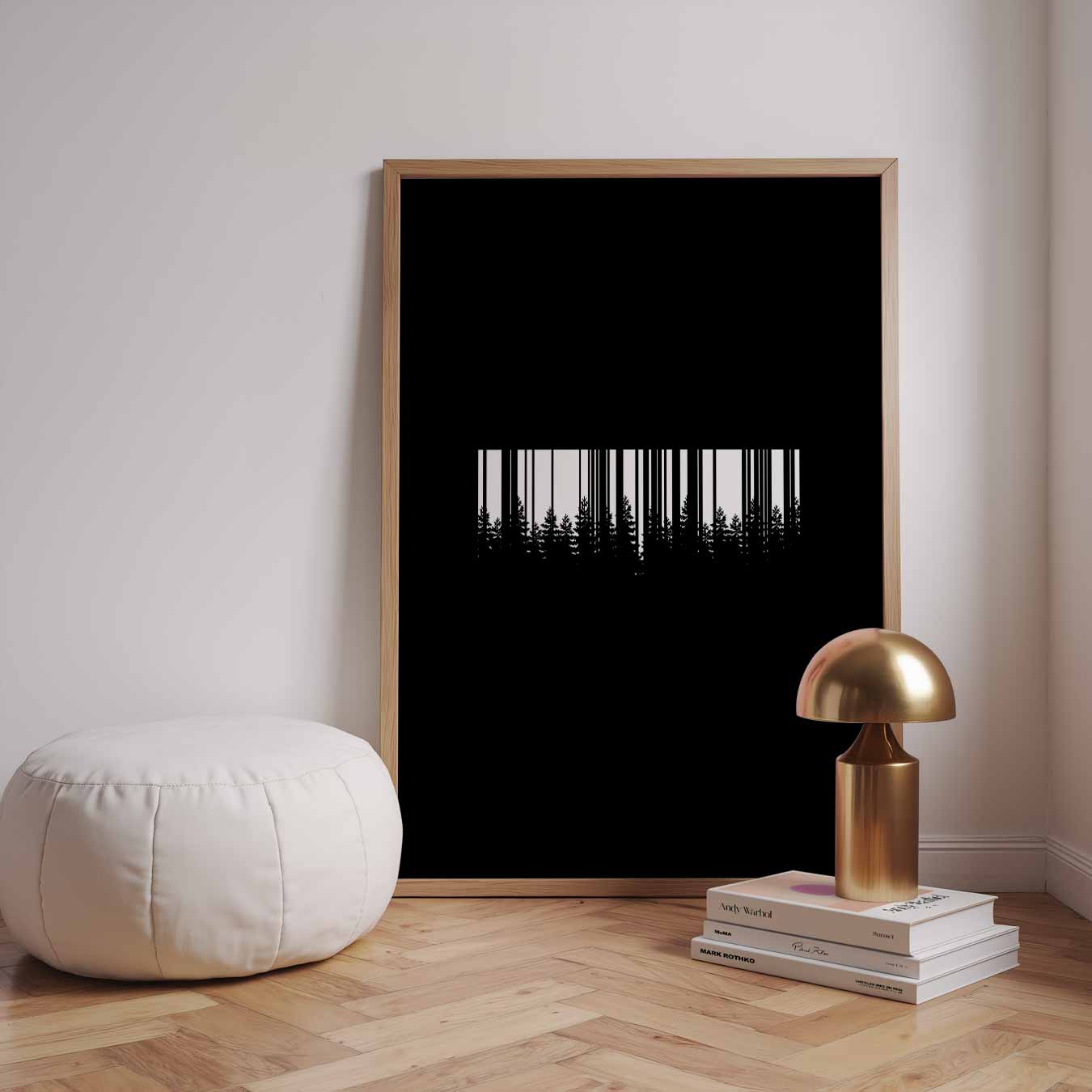 Nature Barcode Poster-WallArtistic