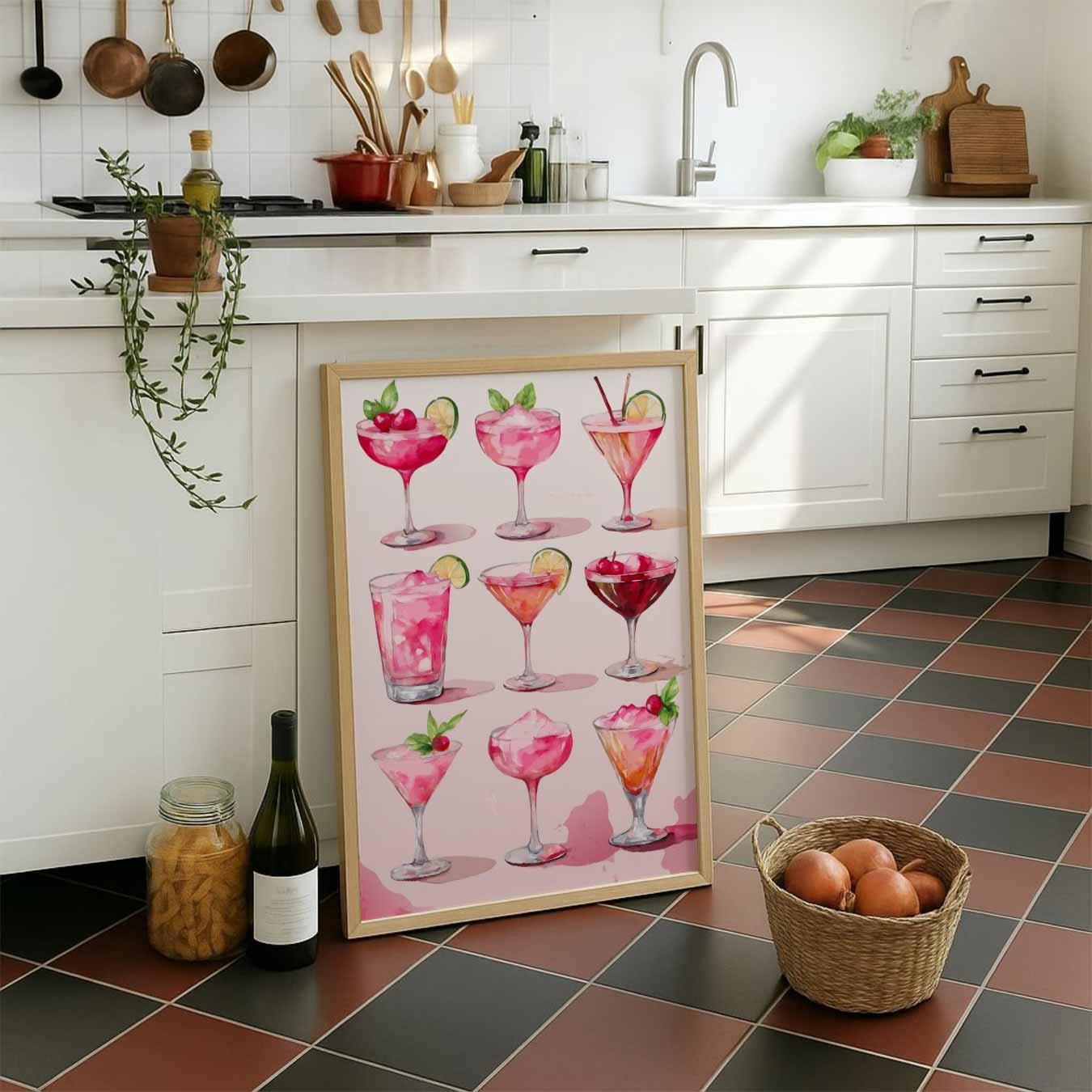Sprankelende Cocktails Poster-WallArtistic