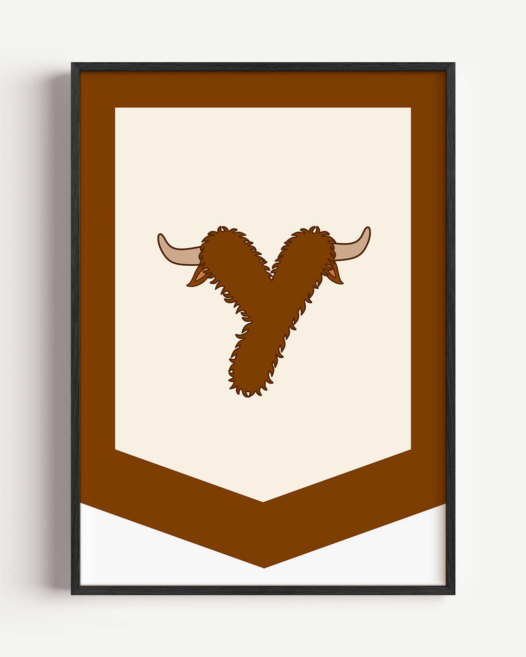 Knusse Hooglander Poster
