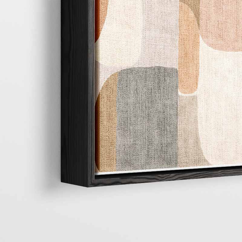Aards Verlangen - Abstracte Harmonie in Kleur Kunstwerk-canvas-dibond-plexiglas-wanddecoratie-WallArtistic