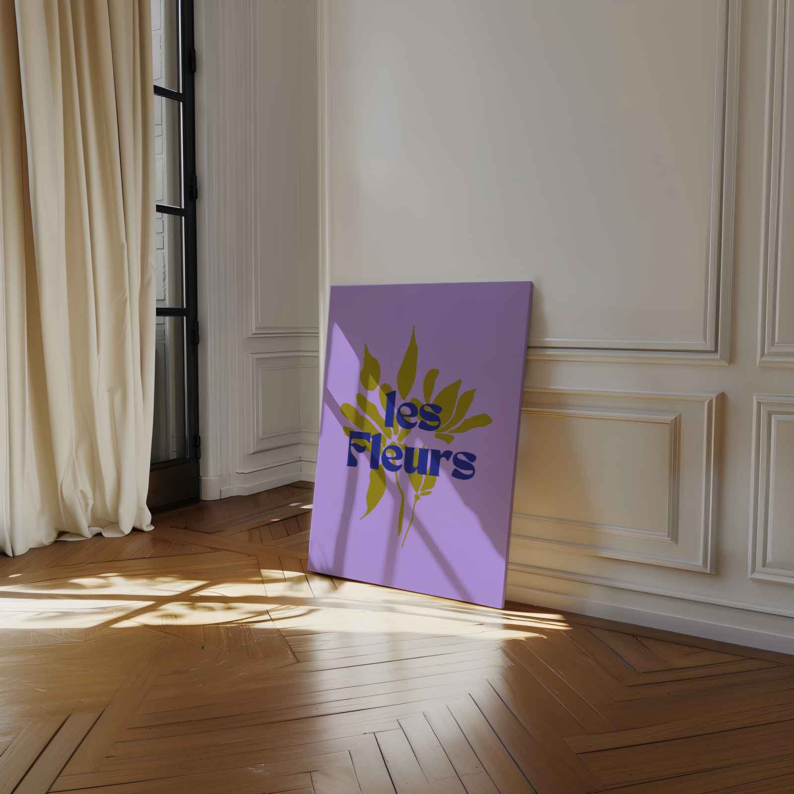 Les Fleurs Poster