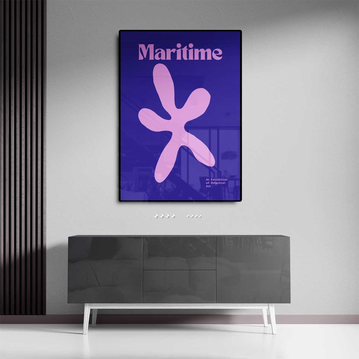 Botanische Maritieme Kunst Kunstwerk-canvas-dibond-plexiglas-wanddecoratie-WallArtistic