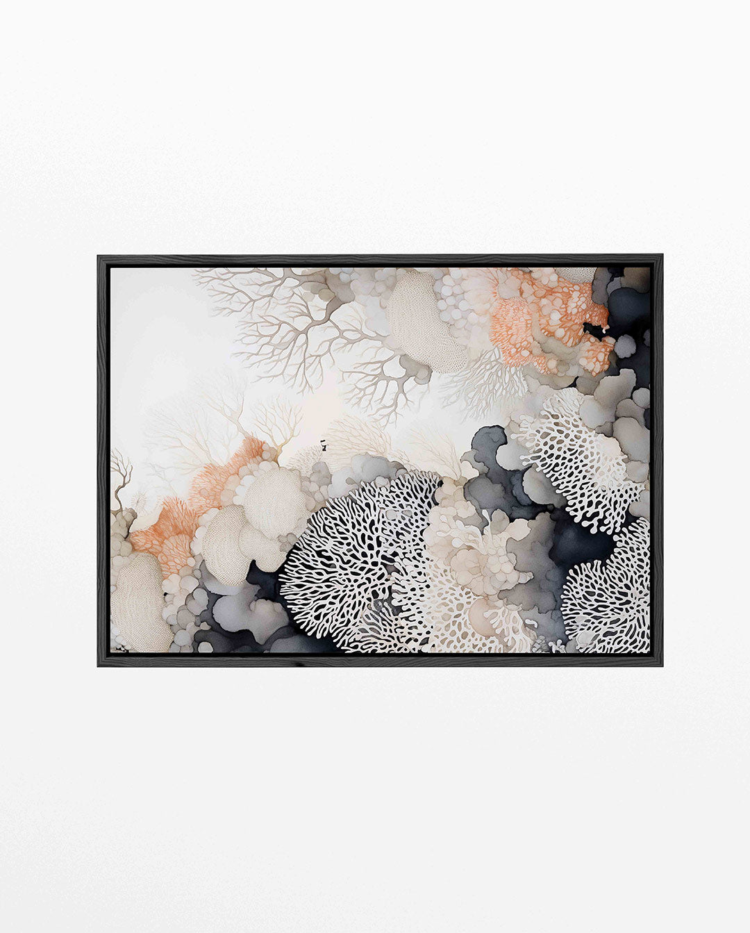 Organische vormen compositie Kunstwerk