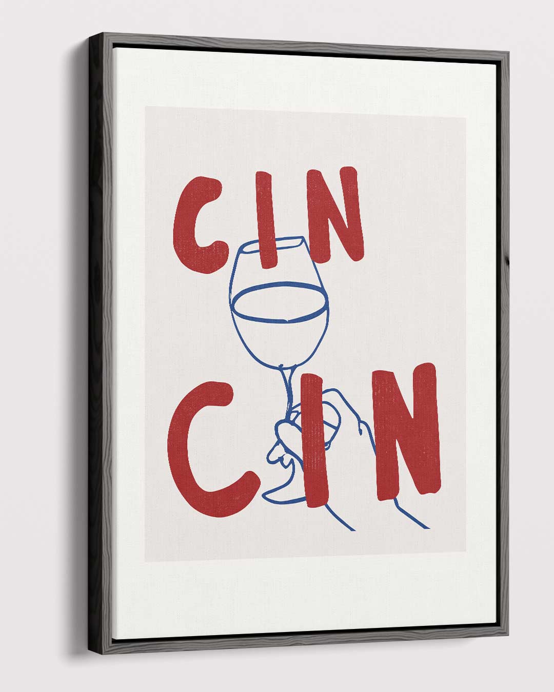 Cin Cin Cheers Art Print Kunstwerk-canvas-dibond-plexiglas-wanddecoratie-WallArtistic