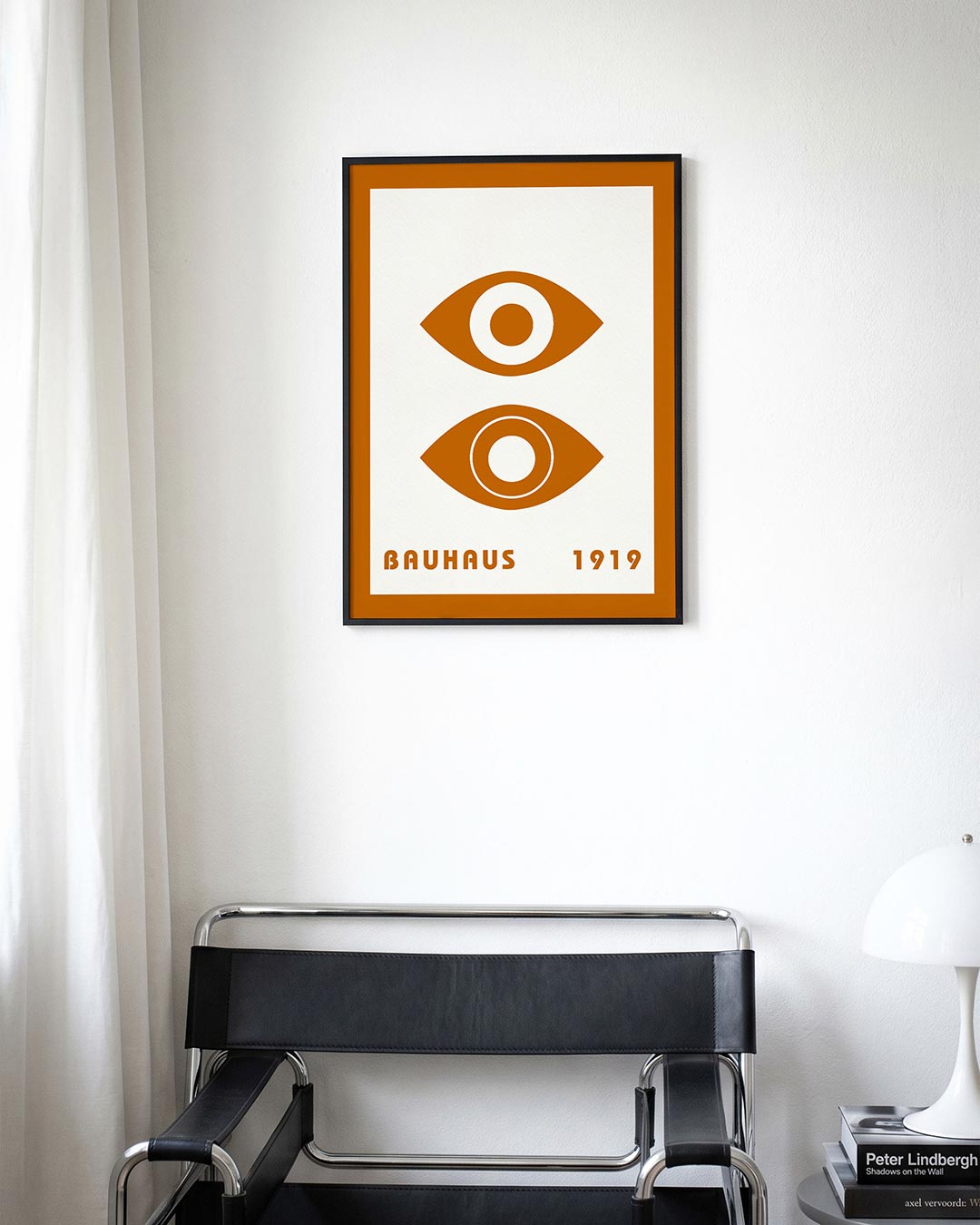 Oogvormen en lijnen Poster