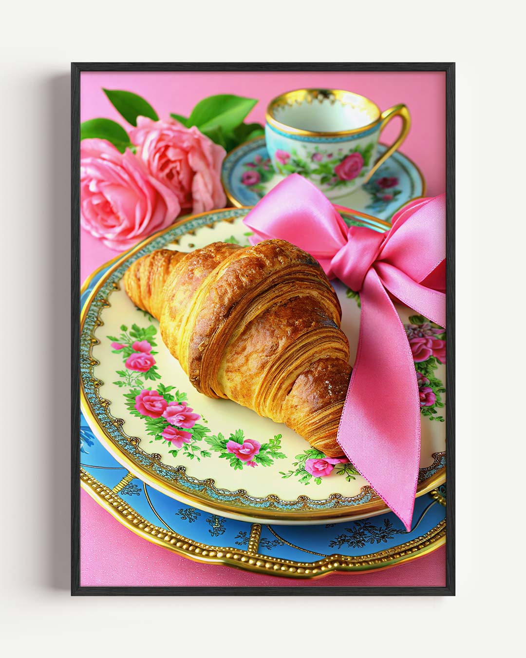 Vintage Bloemen Brunch Poster-WallArtistic