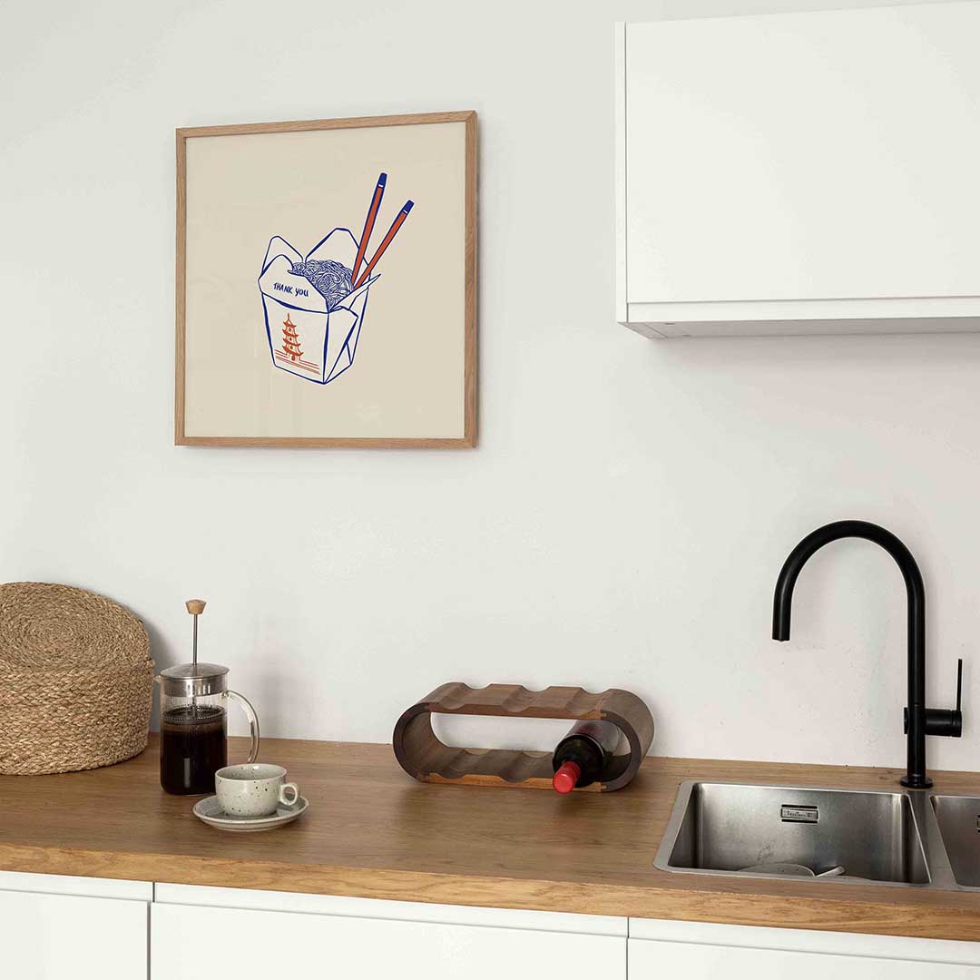 Noodles in doos Poster
