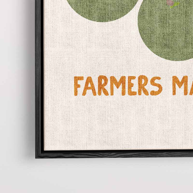 Groene Appelmarkt Kunstwerk-canvas-dibond-plexiglas-wanddecoratie-WallArtistic