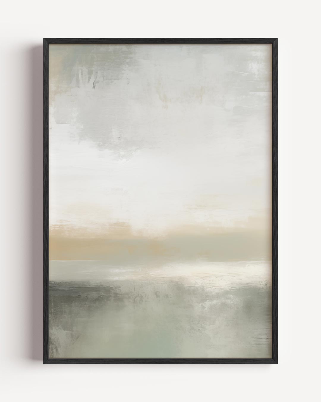 Zachte Aarde Abstracte Poster-WallArtistic