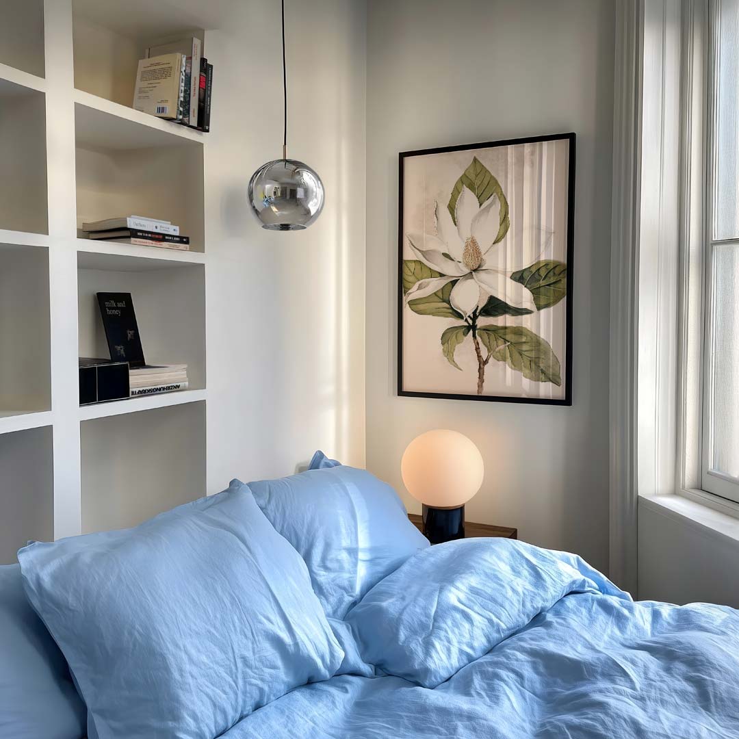 Elegante Magnolia Bloemposter-WallArtistic