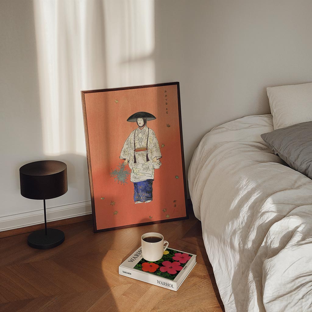 Elegante Japanse Herfst Poster-WallArtistic