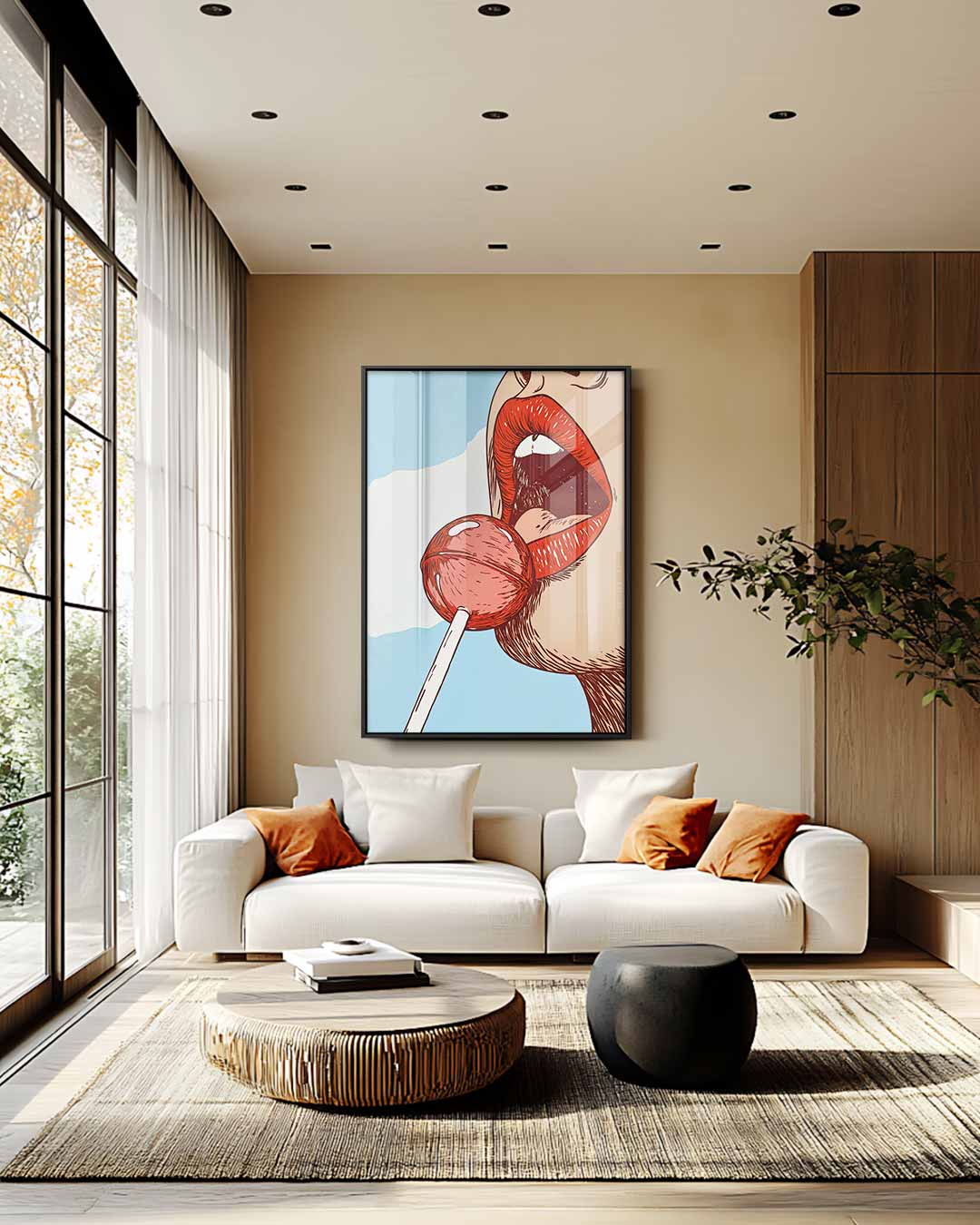 Zoete Verleiding Kunstwerk-canvas-dibond-plexiglas-wanddecoratie-WallArtistic
