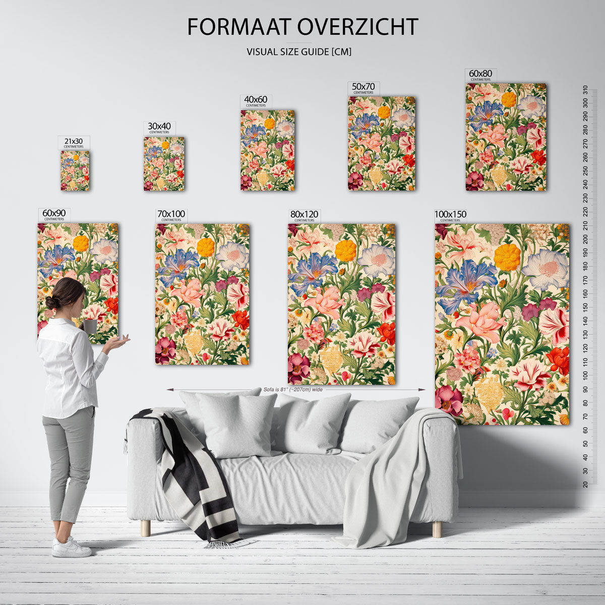 Bloemenpracht Poster