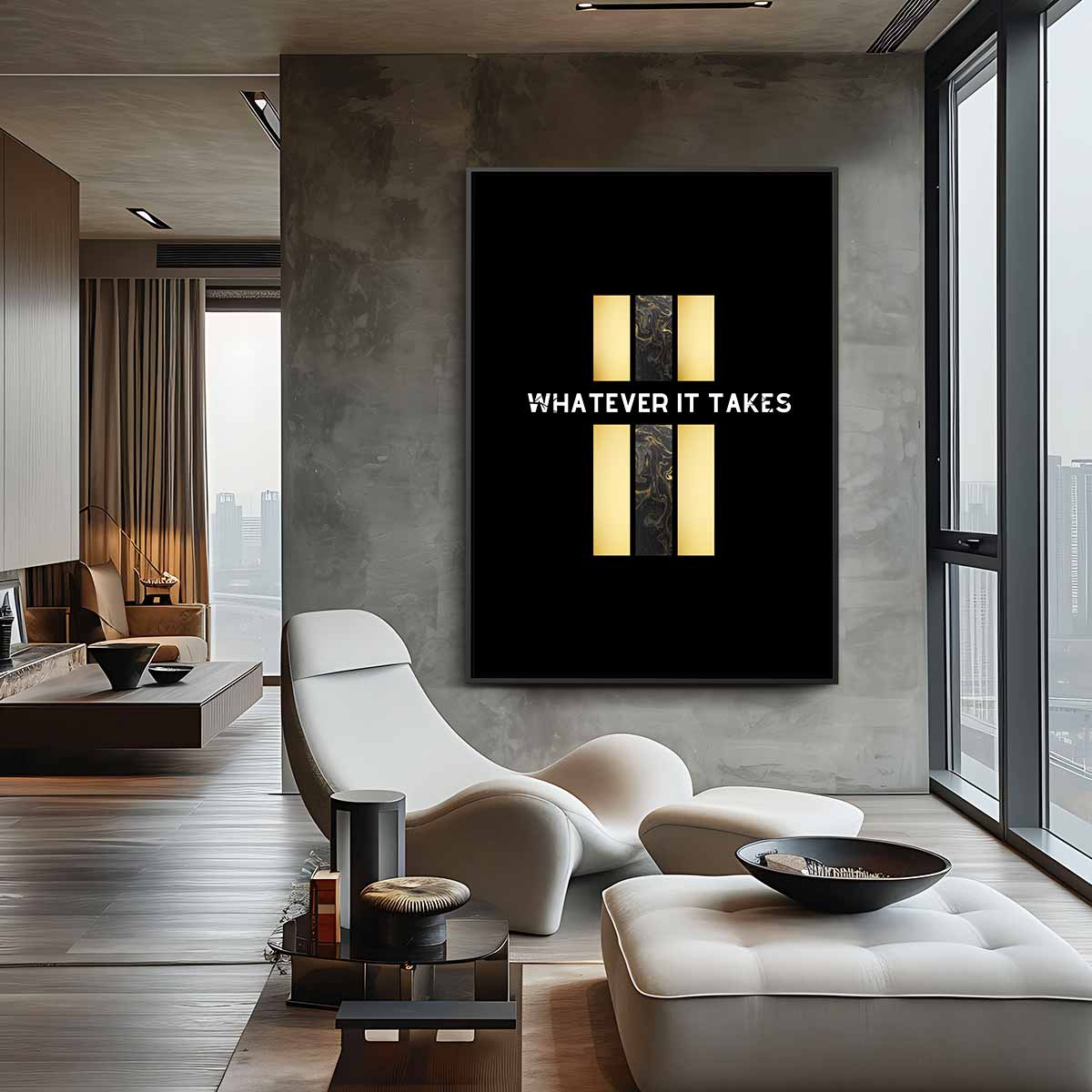 Abstract kunstwerk Kunstwerk-canvas-dibond-plexiglas-wanddecoratie-WallArtistic