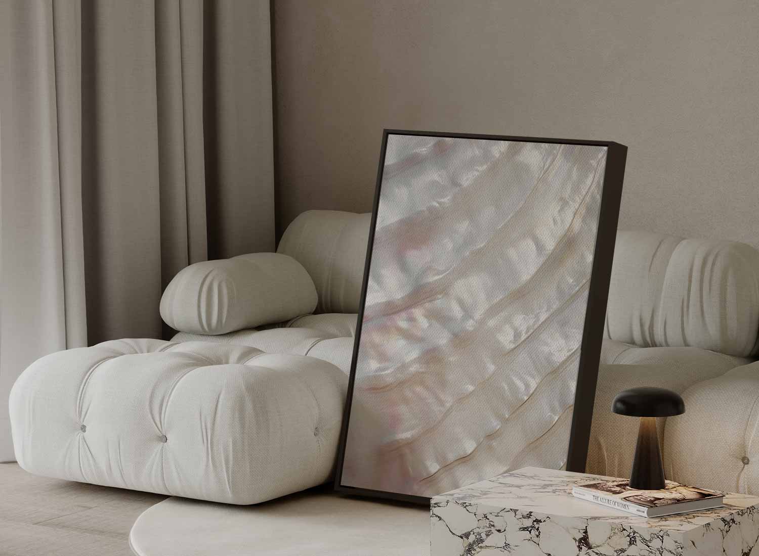 Parelmoer Droom Kunstwerk-canvas-dibond-plexiglas-wanddecoratie-WallArtistic