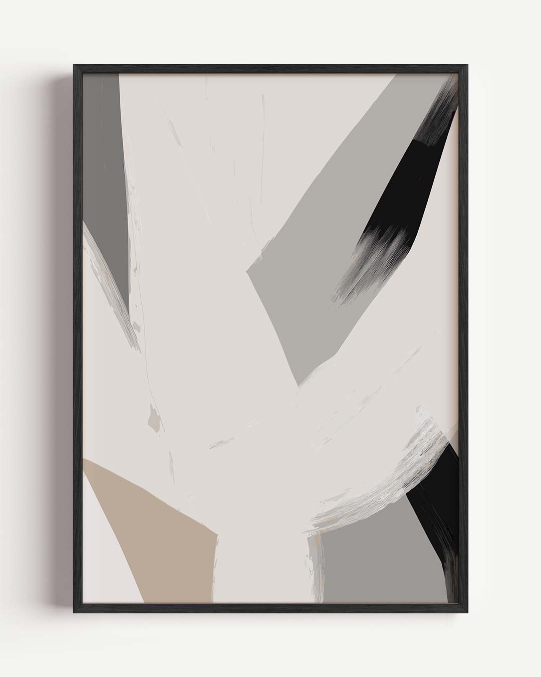 Abstracte Neutrale Kunstposter-WallArtistic