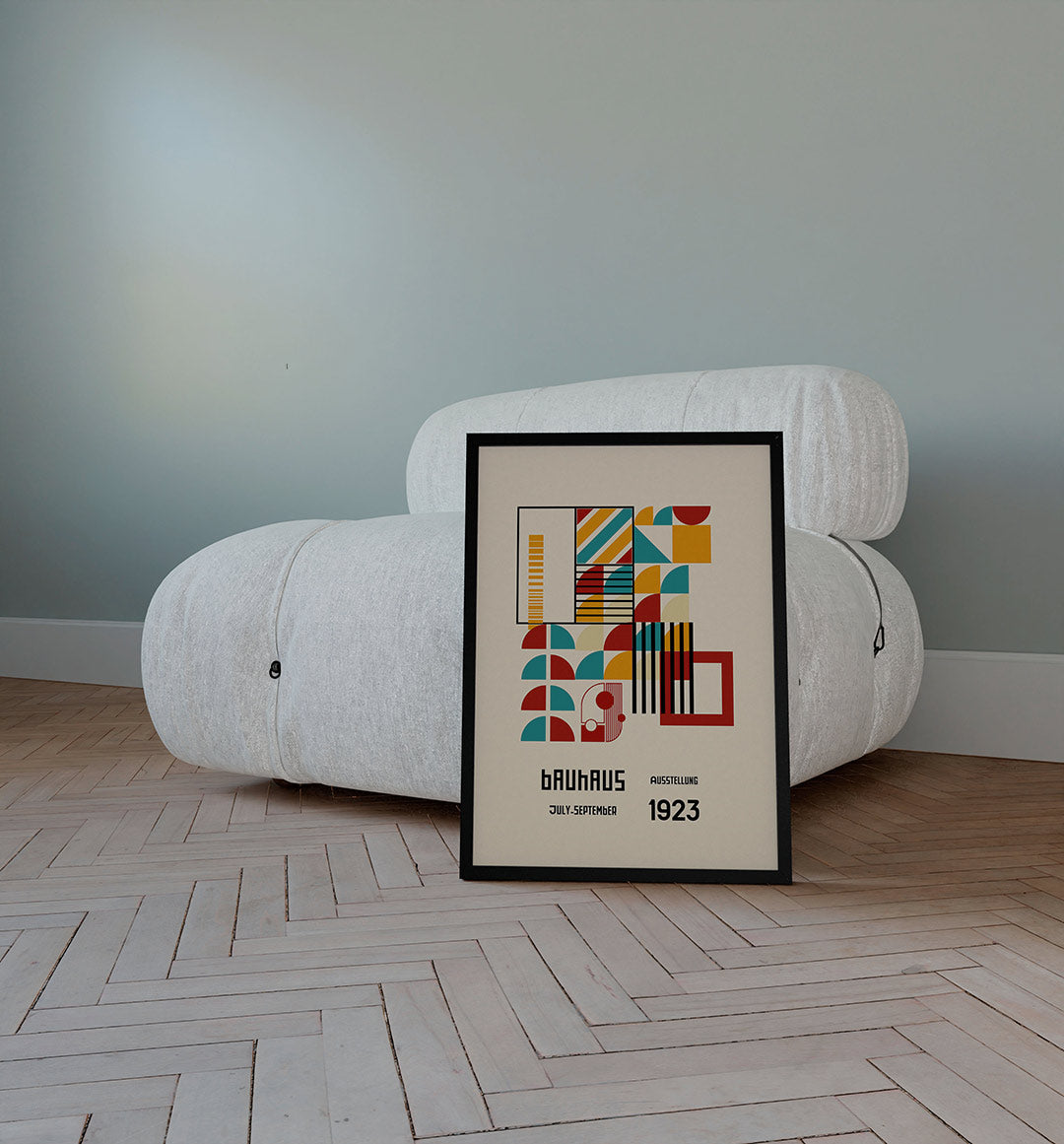 Vormen en vlakkenspel Poster