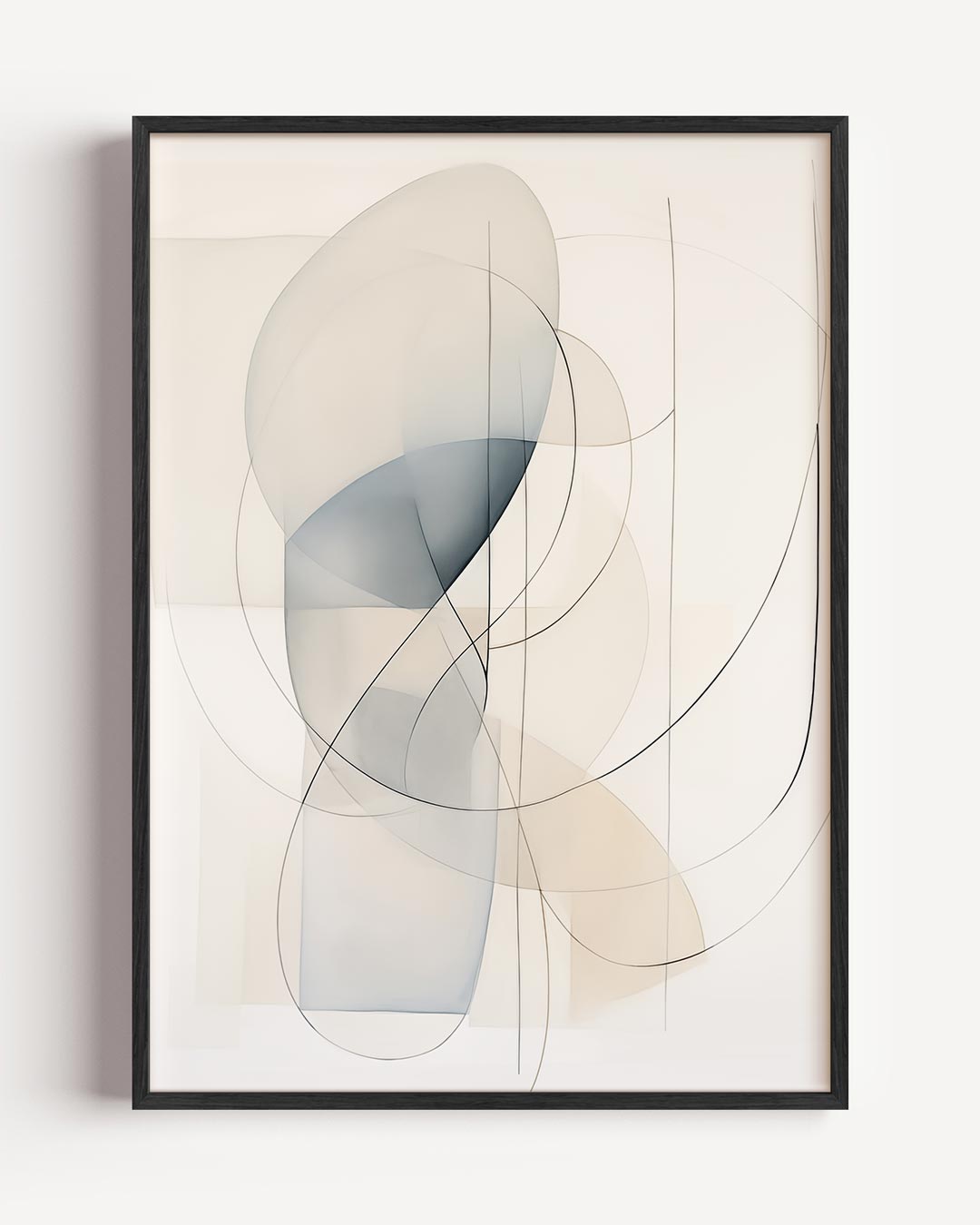 Moderne Abstracte Kunstposter-WallArtistic