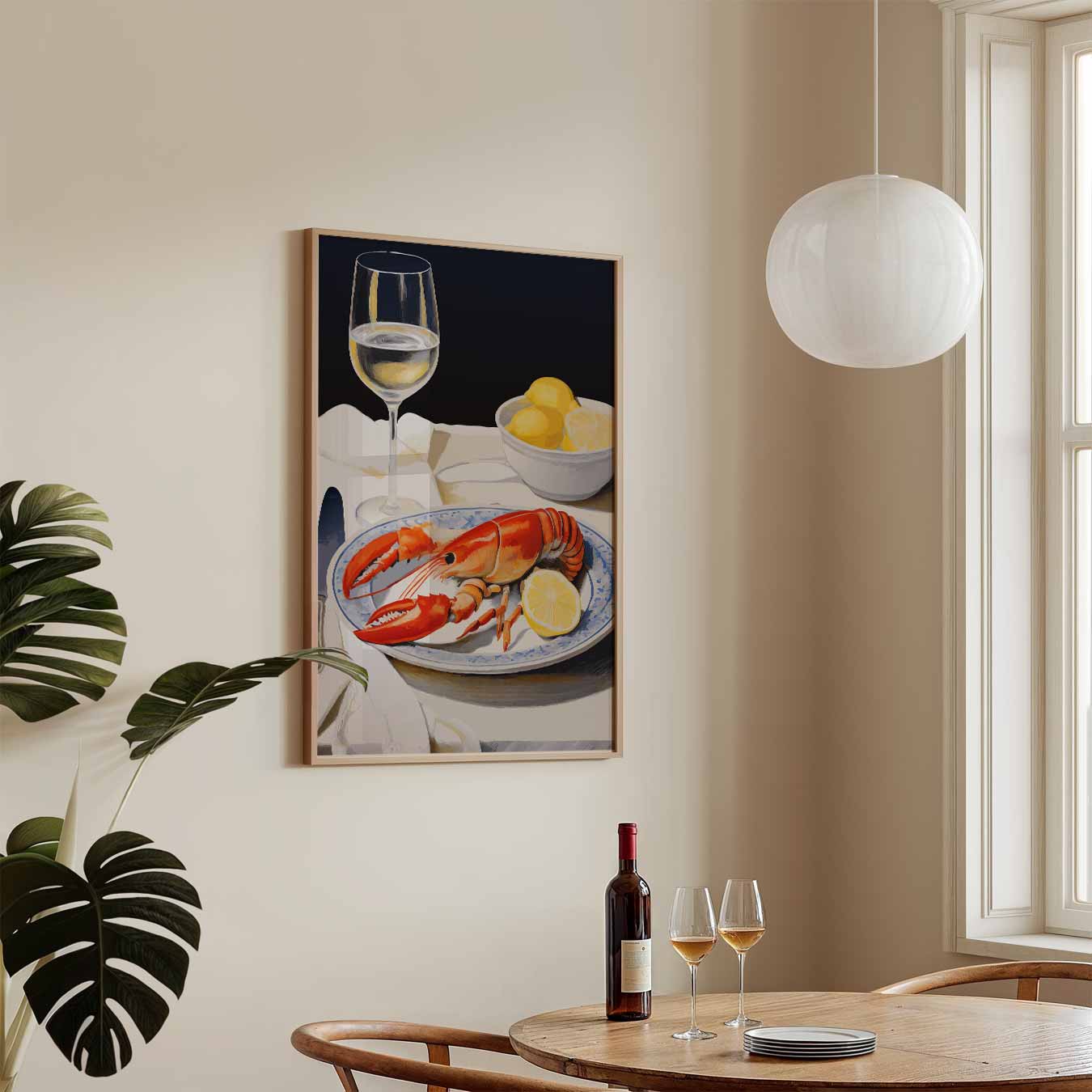 Luxe Diner Belevenis Poster-WallArtistic