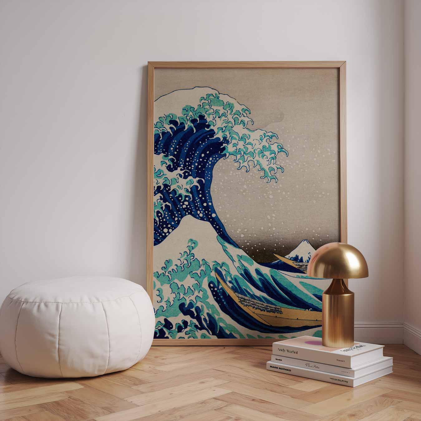 De Betoverende Grote Golf Poster-WallArtistic