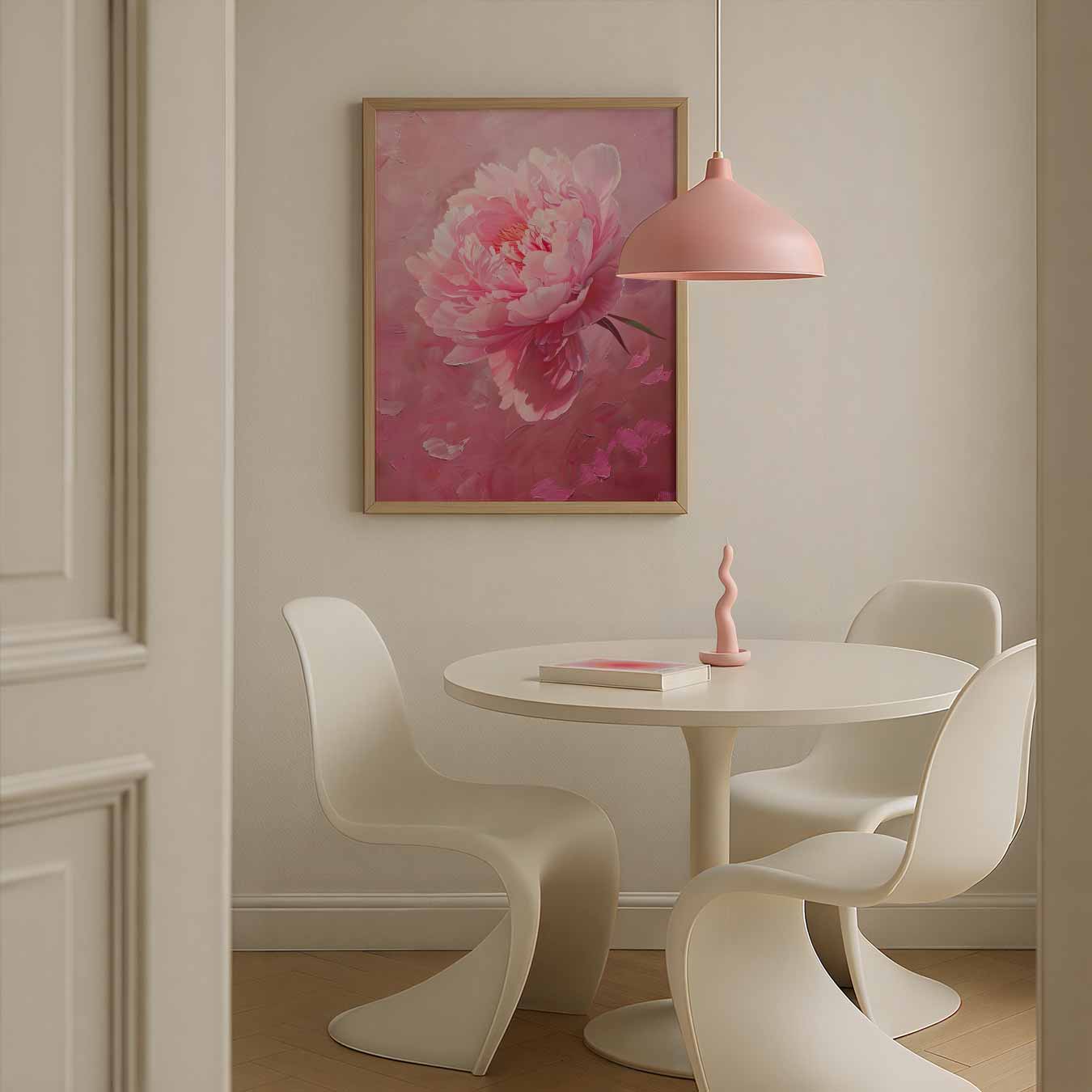 Bloeiende Elegantie Poster-WallArtistic