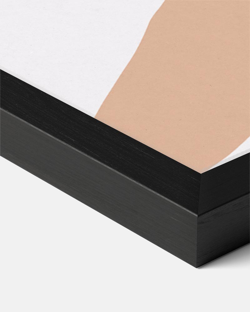Abstracte Aardetinten Poster