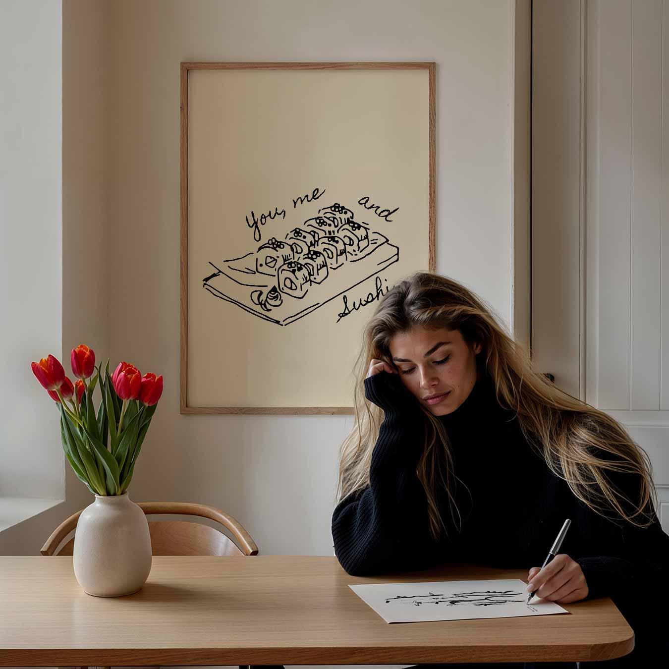 Sushi Liefde Poster