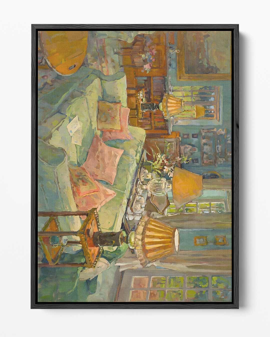 Cozy Vintage Interieur Kunstwerk-canvas-dibond-plexiglas-wanddecoratie-WallArtistic