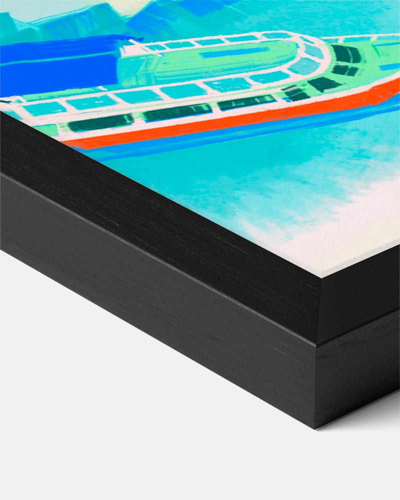 Kleurrijke Cruise Escape Poster-WallArtistic