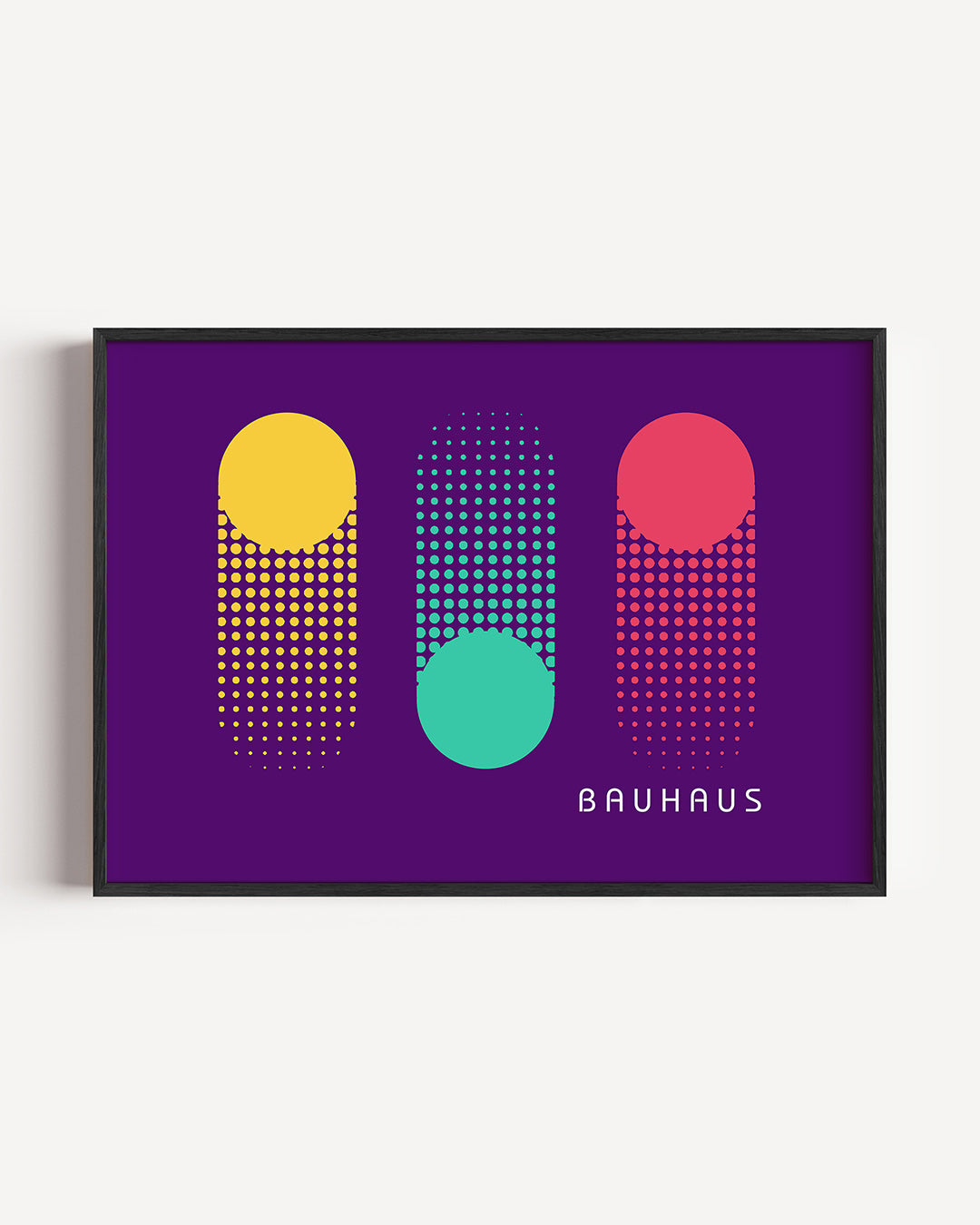 Kleurvlakken en patronen Poster