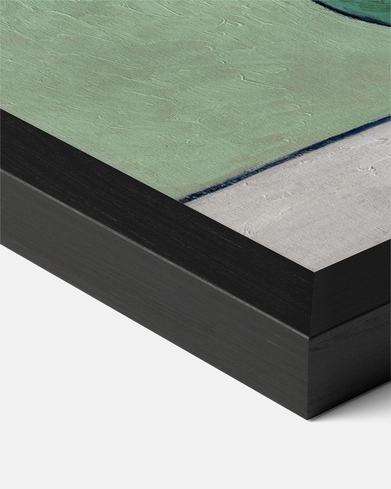 Bloemenpracht in Groen Poster