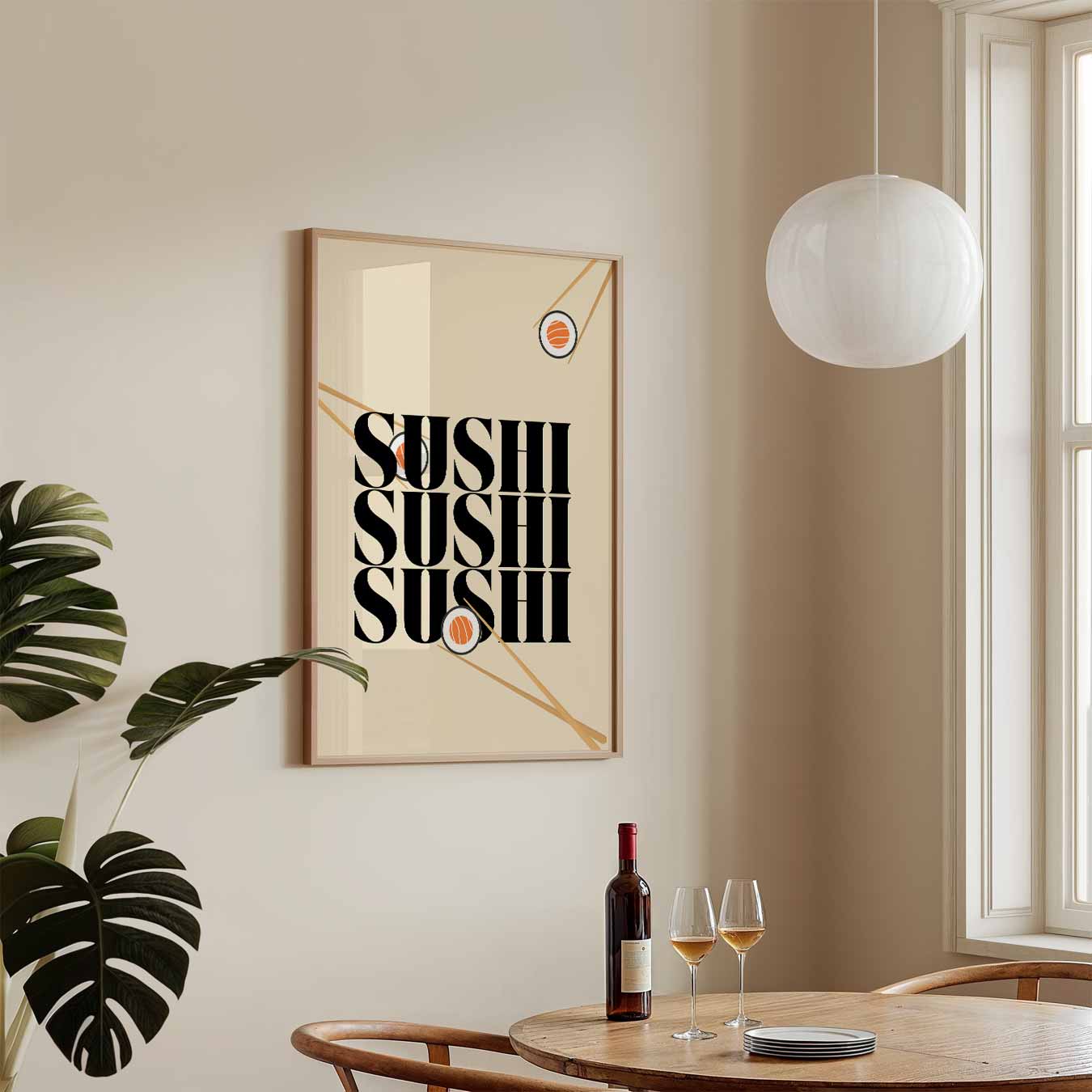 Sushi Liefhebbers Poster-WallArtistic