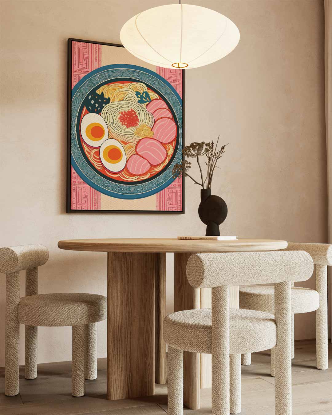 Kleurrijke Ramen Illustratie Kunstwerk-canvas-dibond-plexiglas-wanddecoratie-WallArtistic
