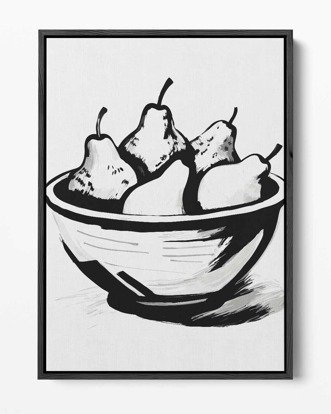 Simpele Charme van Peertjes Kunstwerk-canvas-dibond-plexiglas-wanddecoratie-WallArtistic