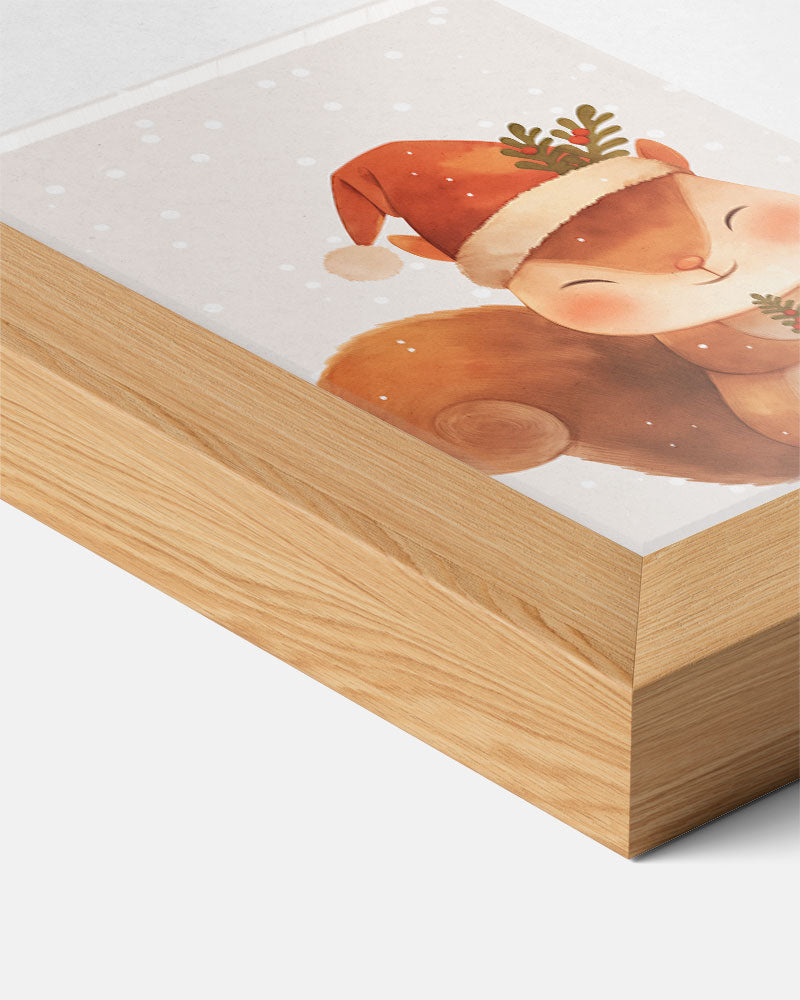 Kerst Eekhoorn Poster