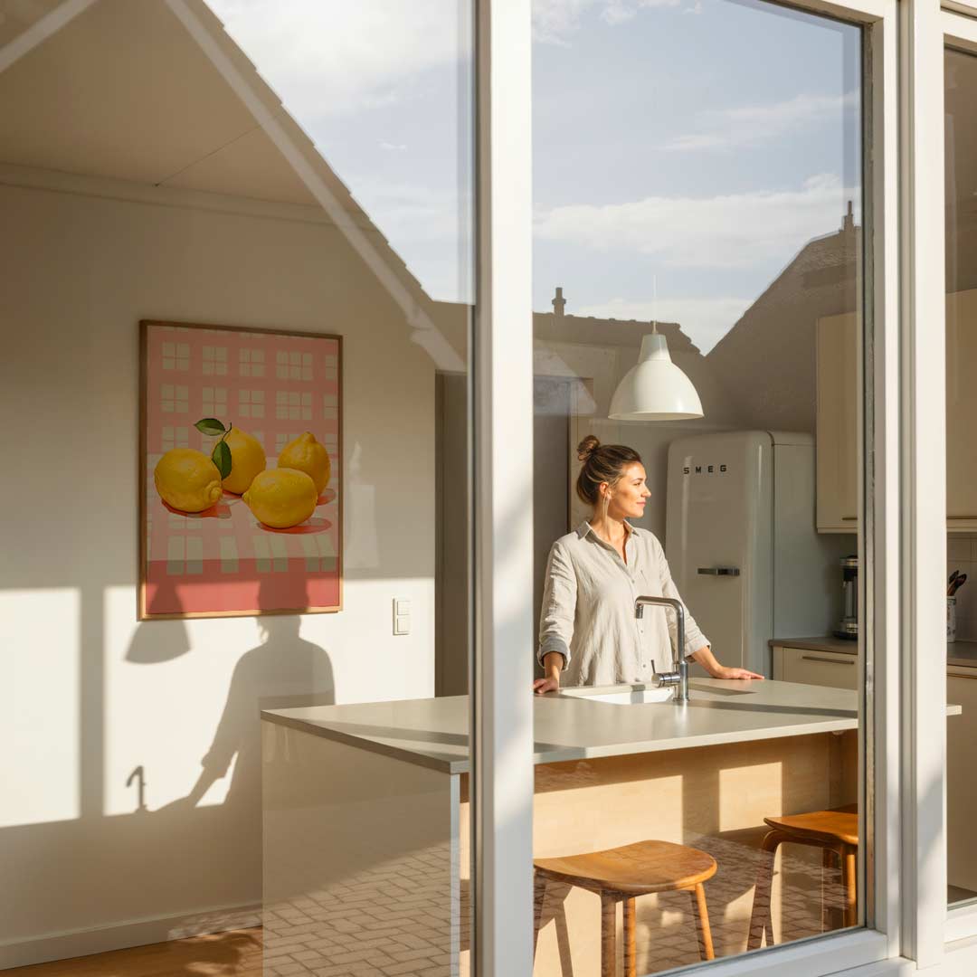 Zonnige Citroenen Poster-WallArtistic