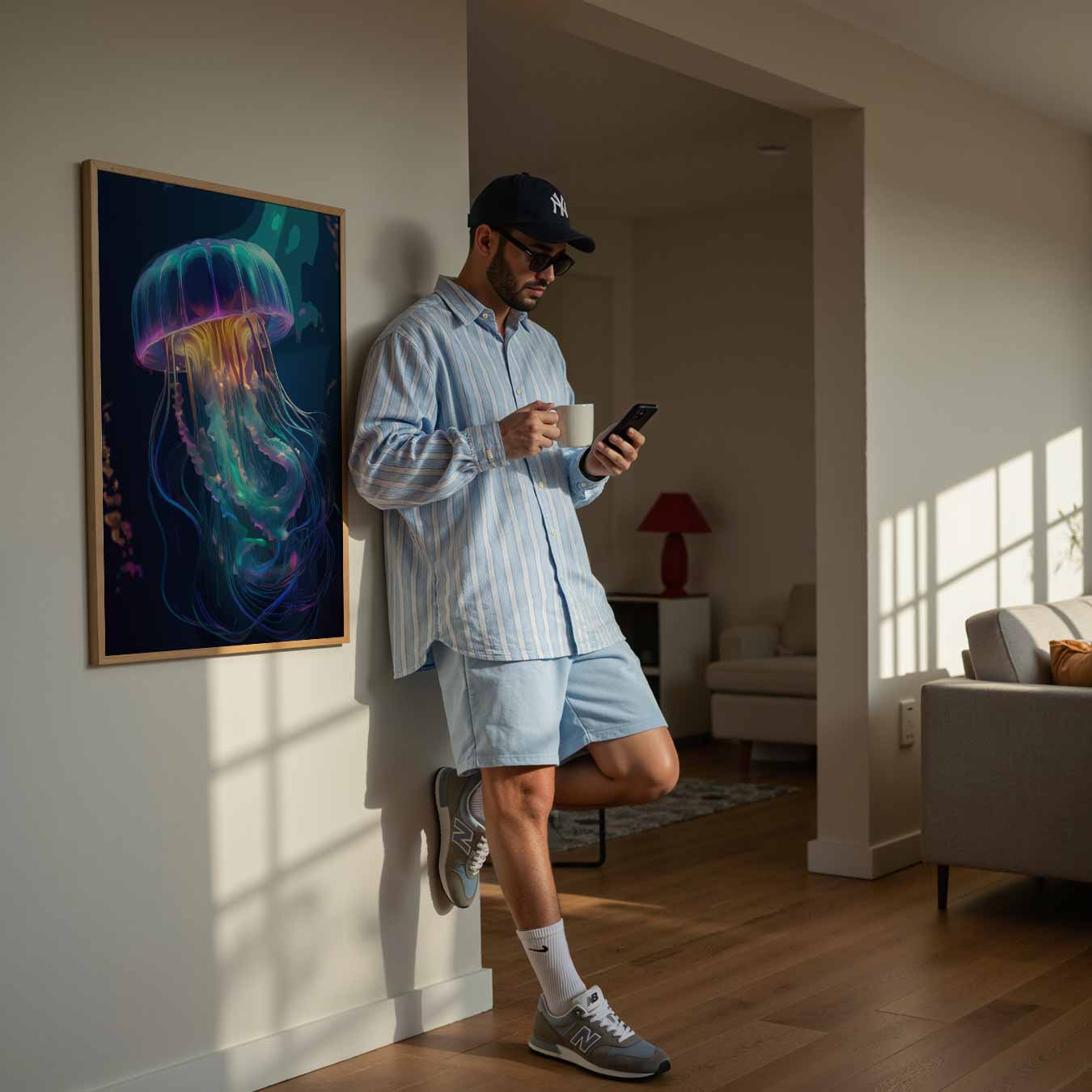 Magische Kwal Poster-WallArtistic