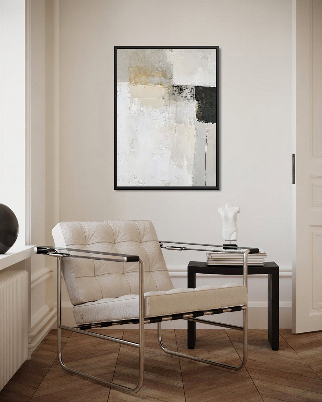 Neutrale compositie Kunstwerk
