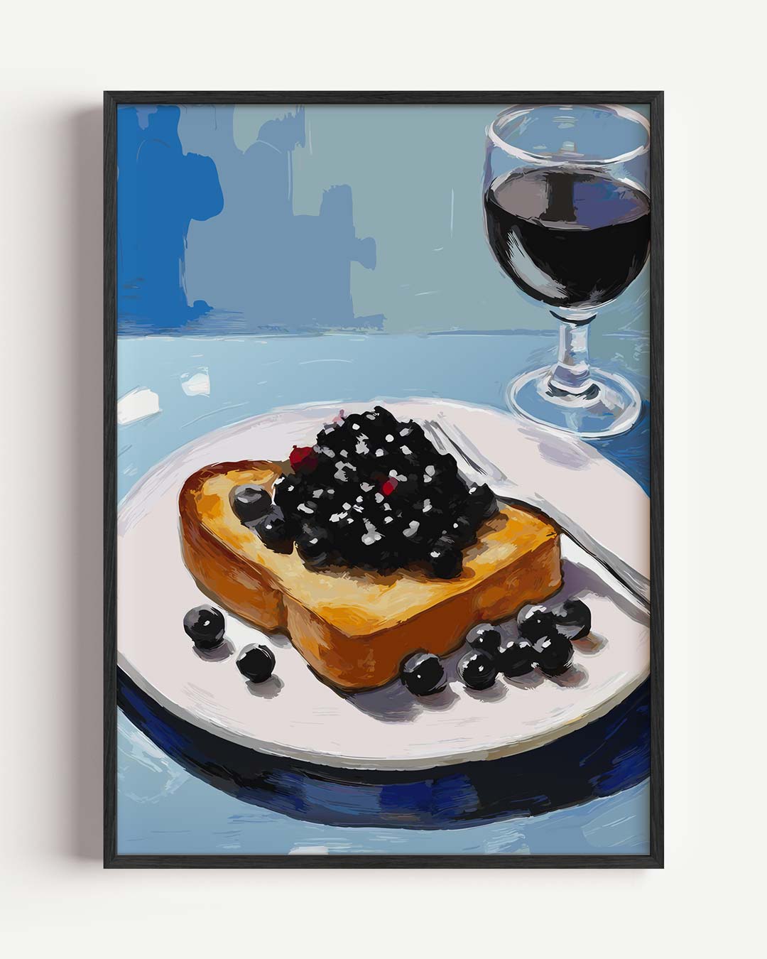 Ontbijt Moment Poster-WallArtistic