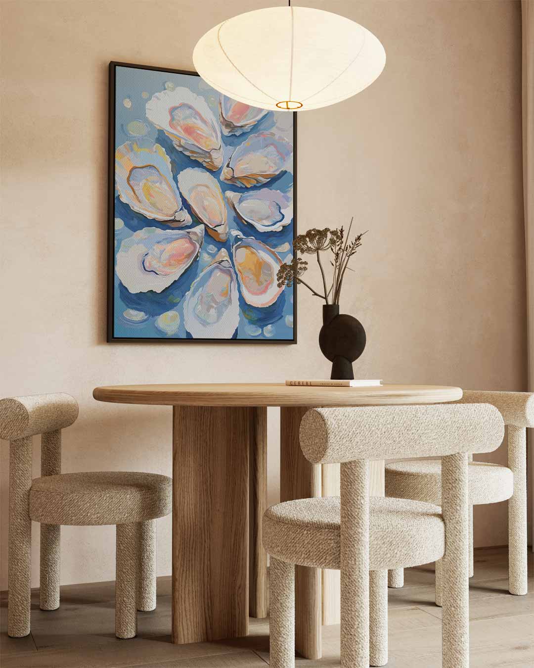 Oesters in Kunst Kunstwerk-canvas-dibond-plexiglas-wanddecoratie-WallArtistic