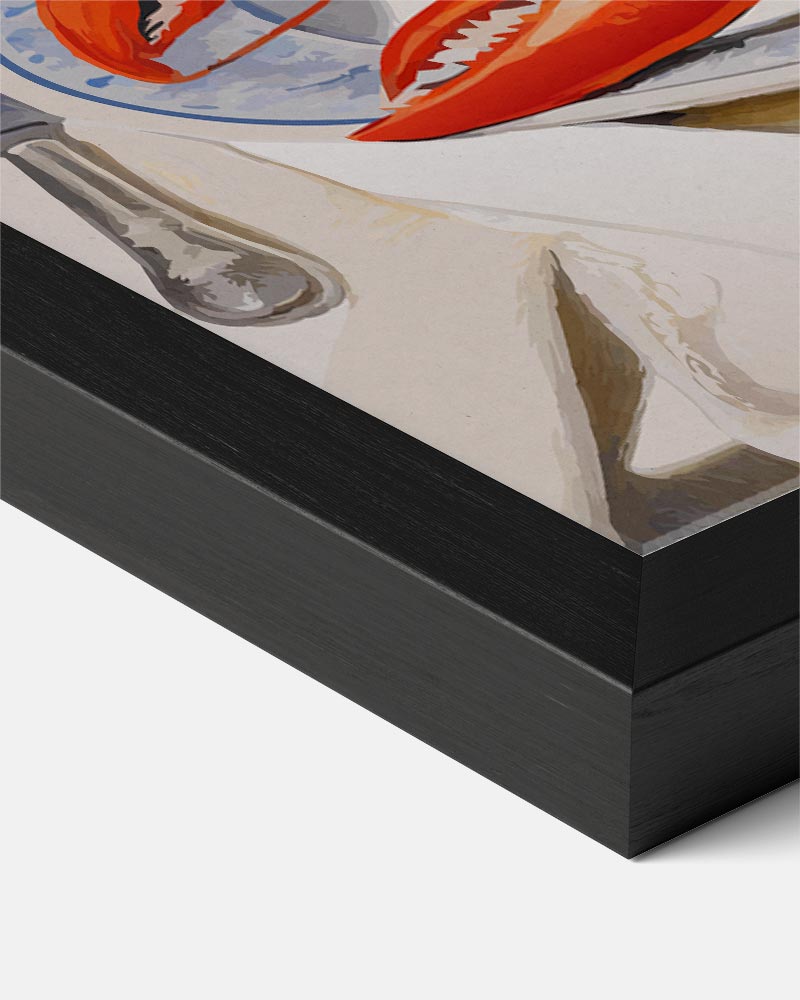 Luxe Diner Belevenis Poster-WallArtistic