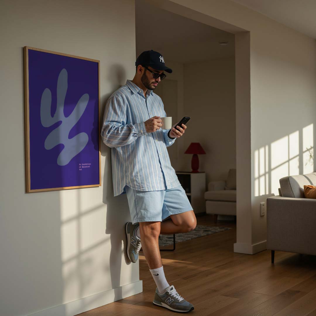 Botanische Kunsttentoonstelling Poster-WallArtistic