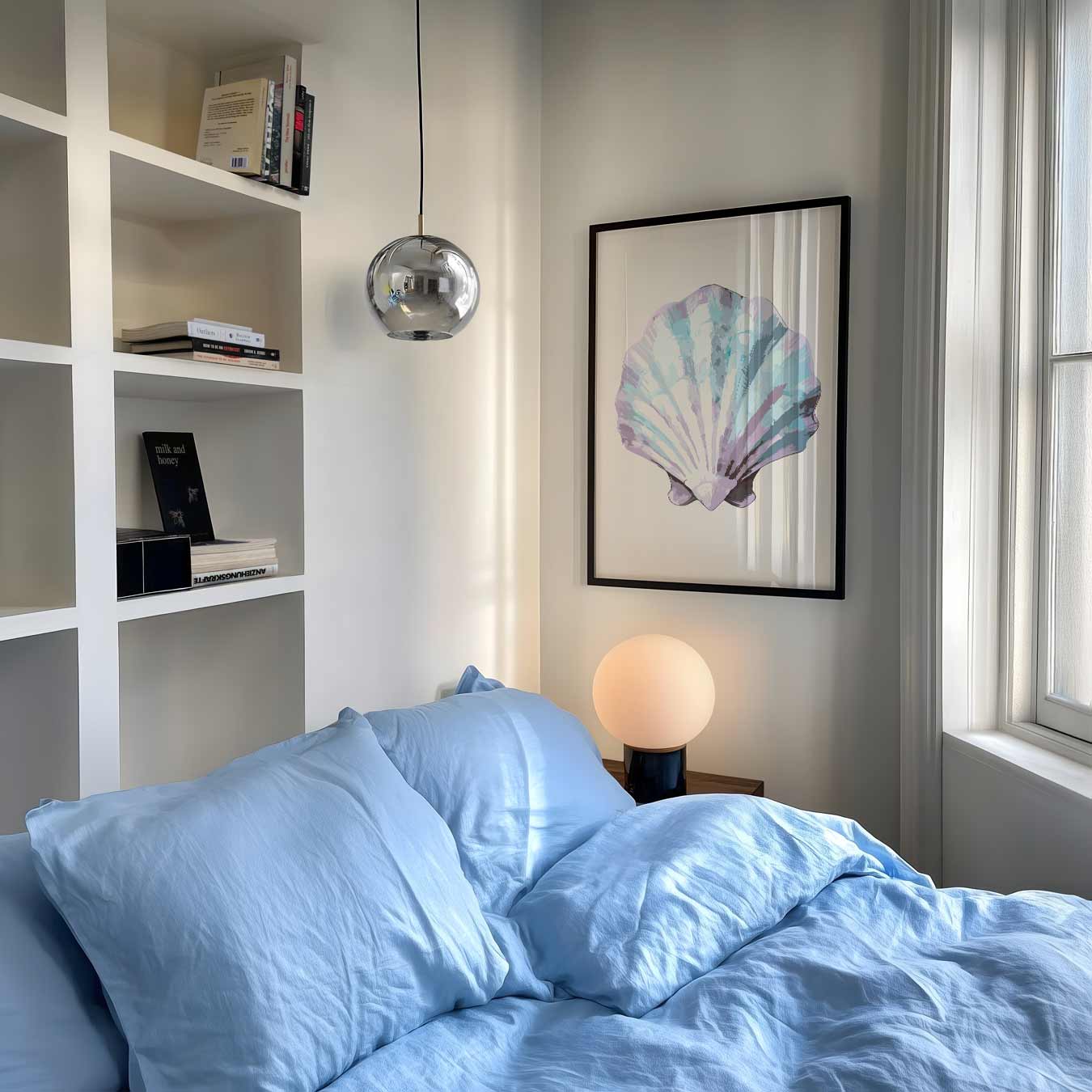 Elegante Zee Schelp Poster-WallArtistic