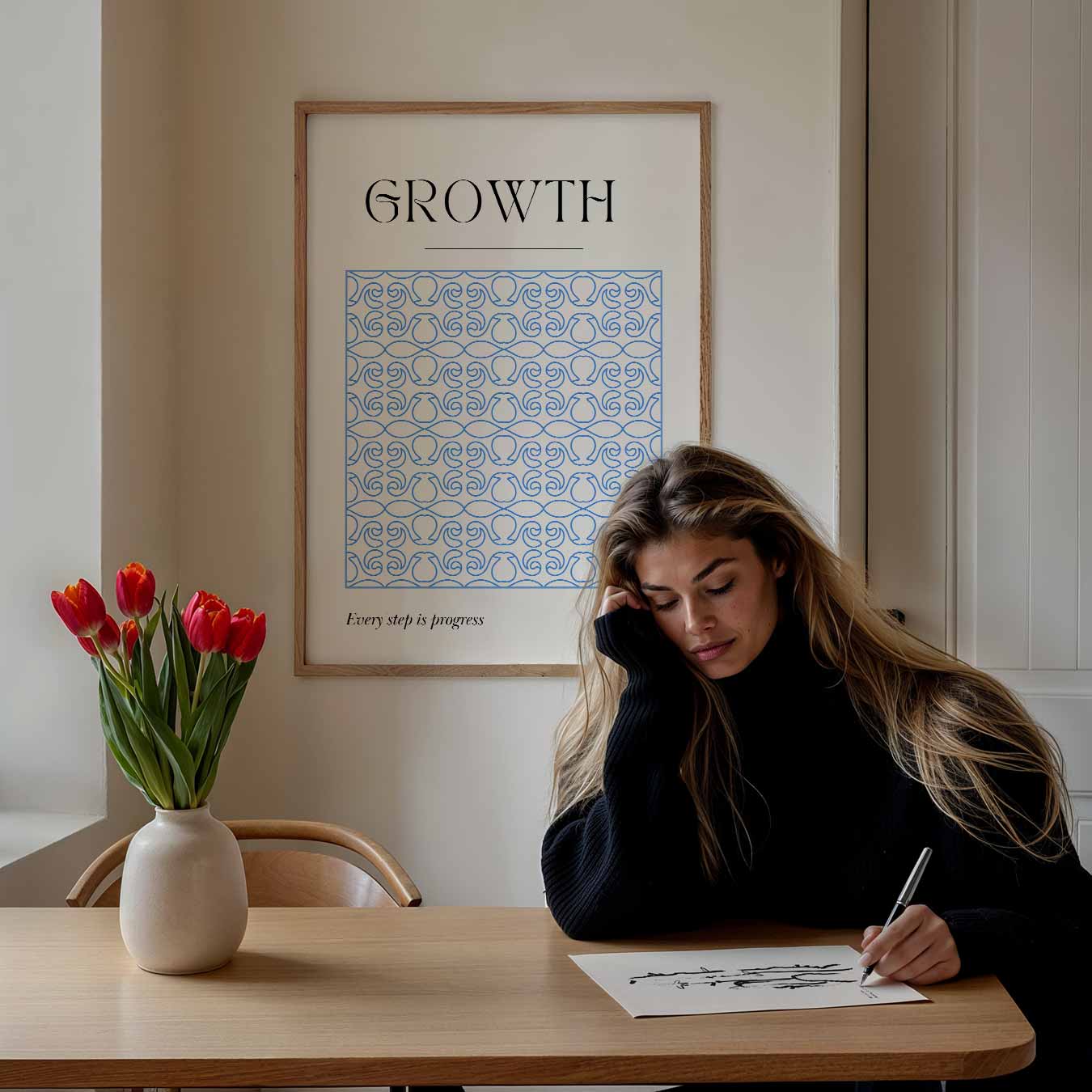 Inspirerende Groei Poster