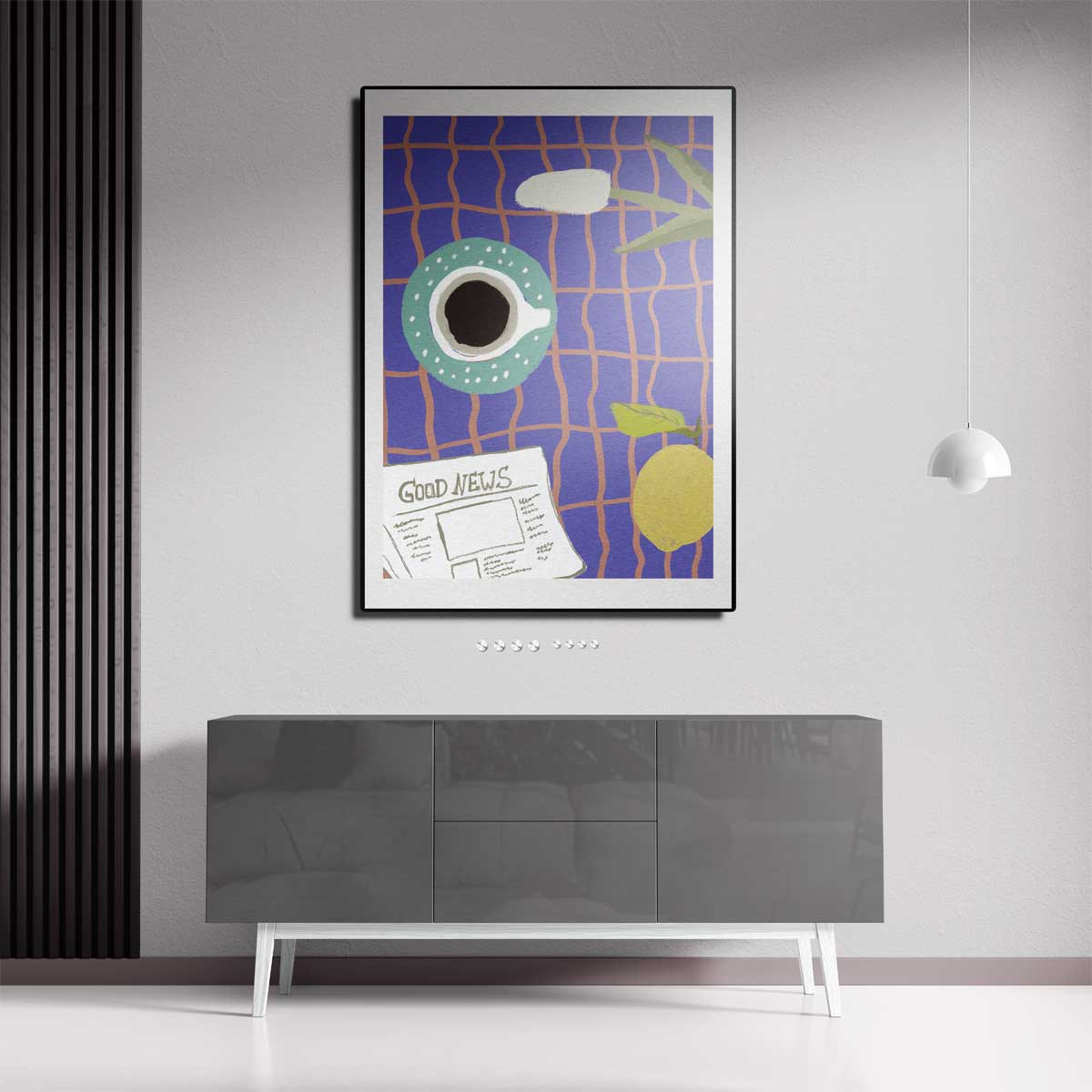 Ochtendgeluk voor Beginners Kunstwerk-canvas-dibond-plexiglas-wanddecoratie-WallArtistic