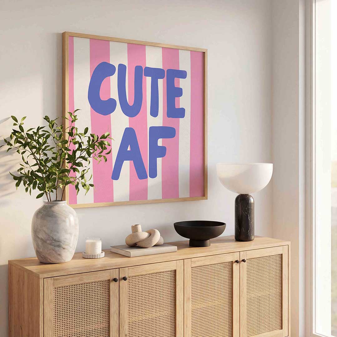 Cute af Poster