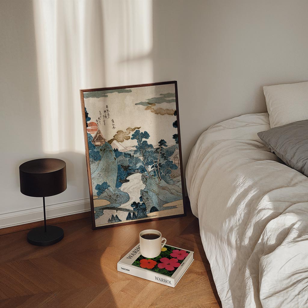 Betoverend Japans Landschap Poster-WallArtistic