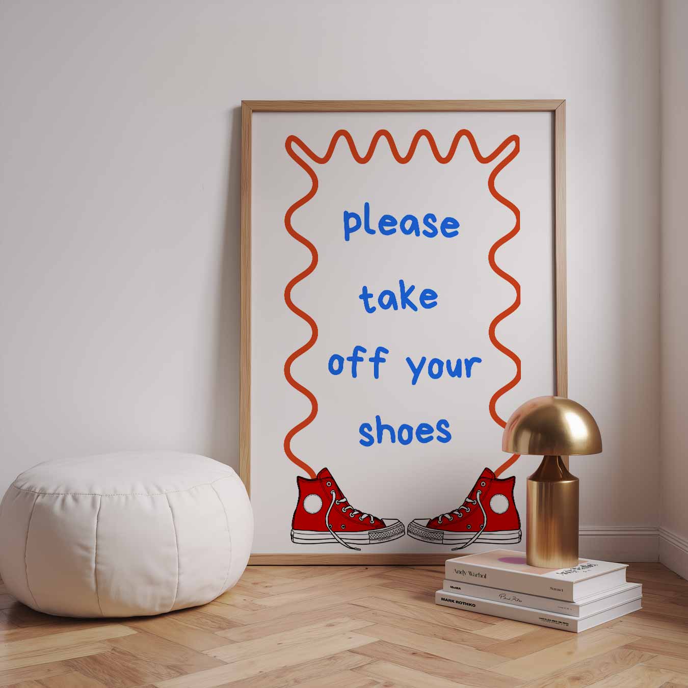 Gezellige Schoenen Uit Poster
