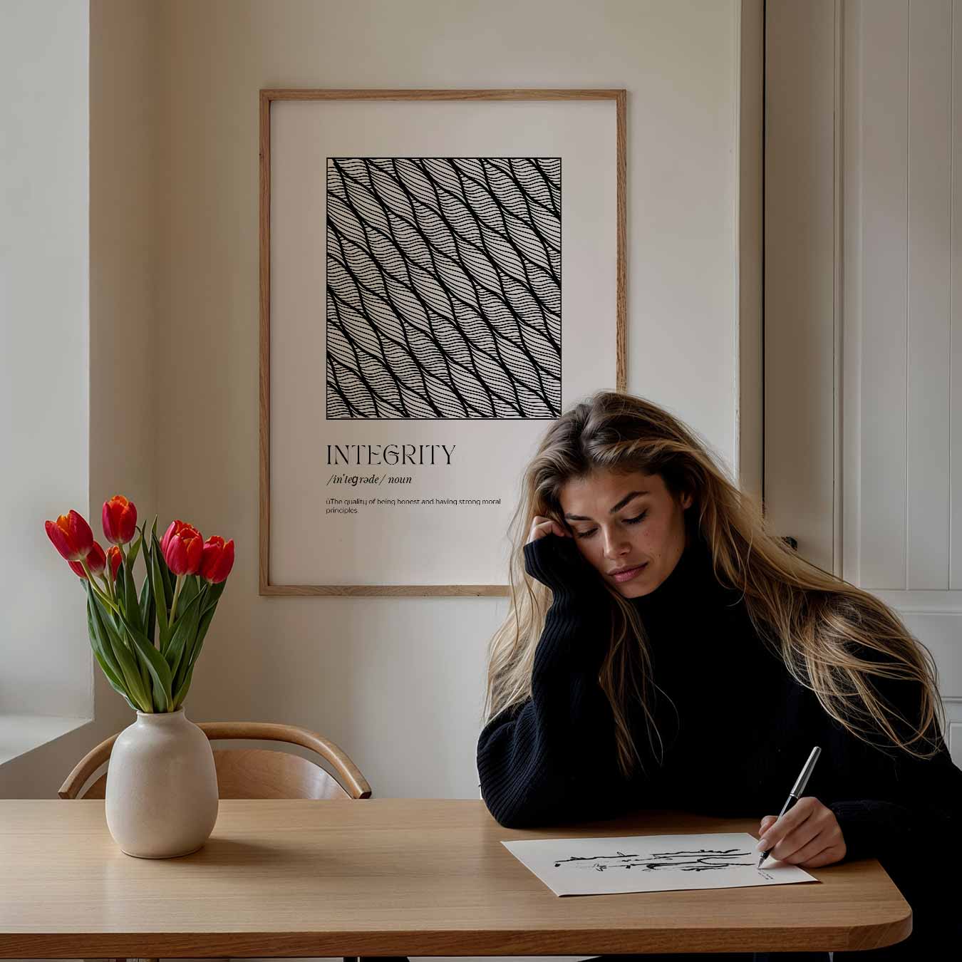 Inspirerende Integriteit Poster