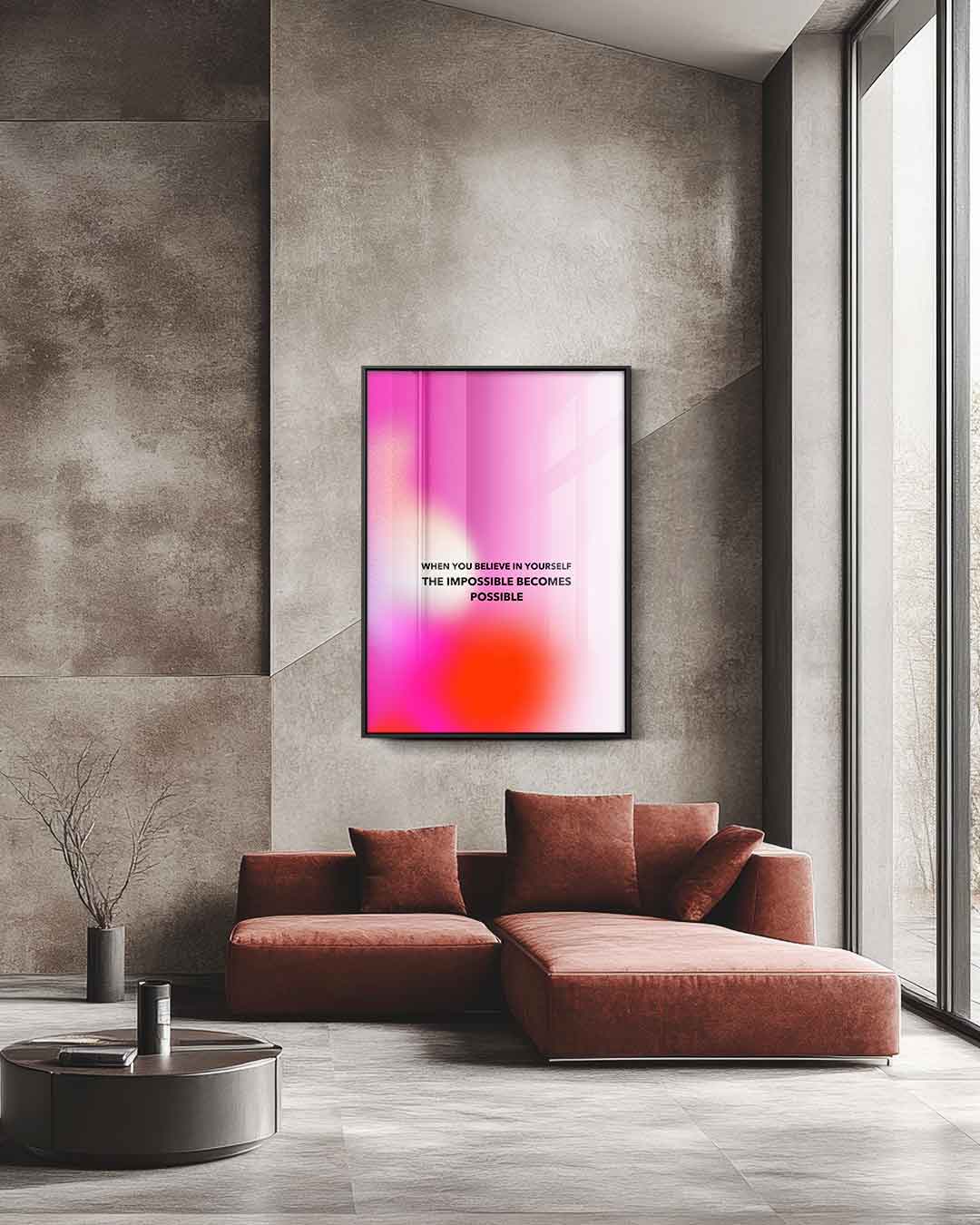 Inspirerende Kleurenexplosie Kunstwerk-canvas-dibond-plexiglas-wanddecoratie-WallArtistic